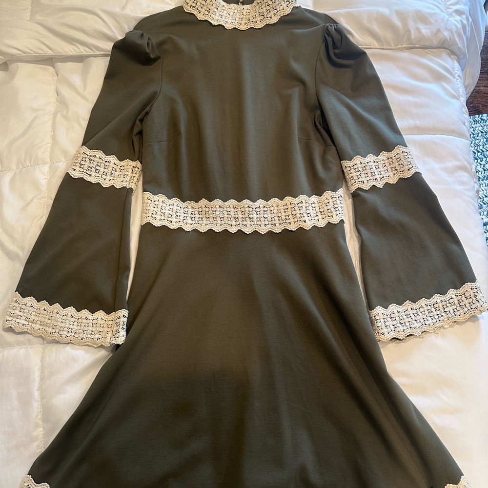 Eva Longoria Vintage Style Fit and Flare Dress